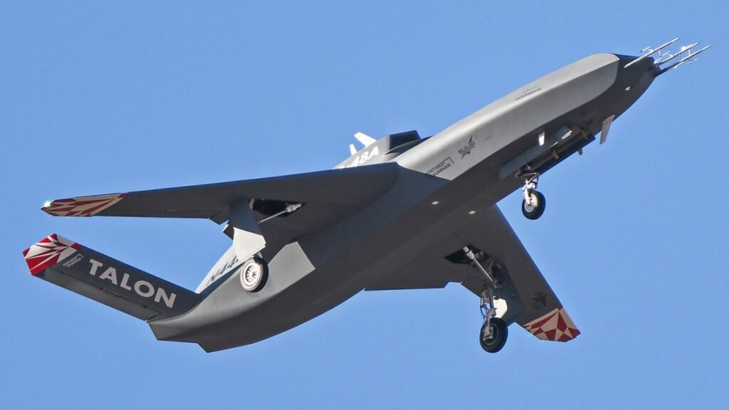 Northrop Grumman’s Talon Blue Collaborative Combat Aircraft Has Flown Northrop Grumman's Talon Blue Collaborative Combat Aircraft Has Flown