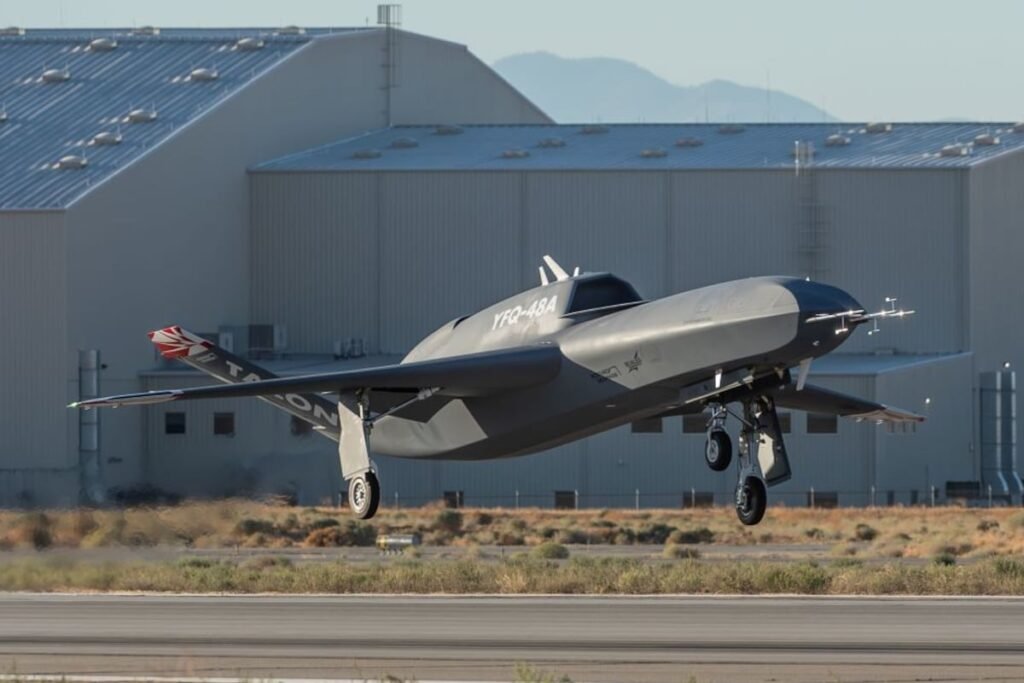 Northrop Grumman’s YFQ-48A CCA completes first fully autonomous flight Northrop Grumman’s YFQ-48A CCA completes first fully autonomous flight