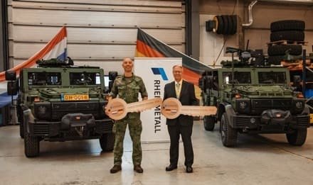 Rheinmetall Delivers First Caracal Series-Production Vehicles to the German and Dutch armed forces Rheinmetall Delivers First Caracal Series-Production Vehicles to the German and Dutch armed forces