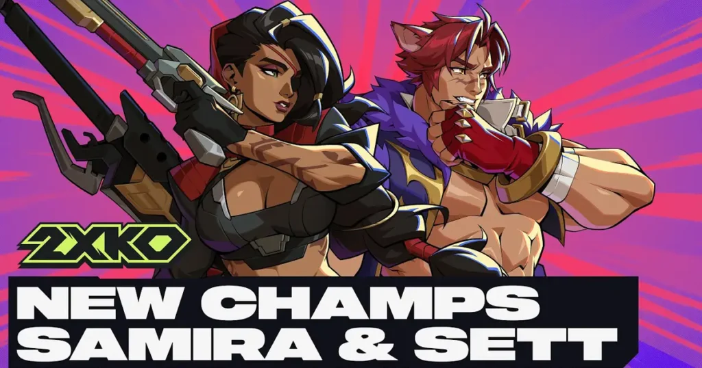 Samira and Sett gameplay reveal, will be the final characters for 2XKO's roster