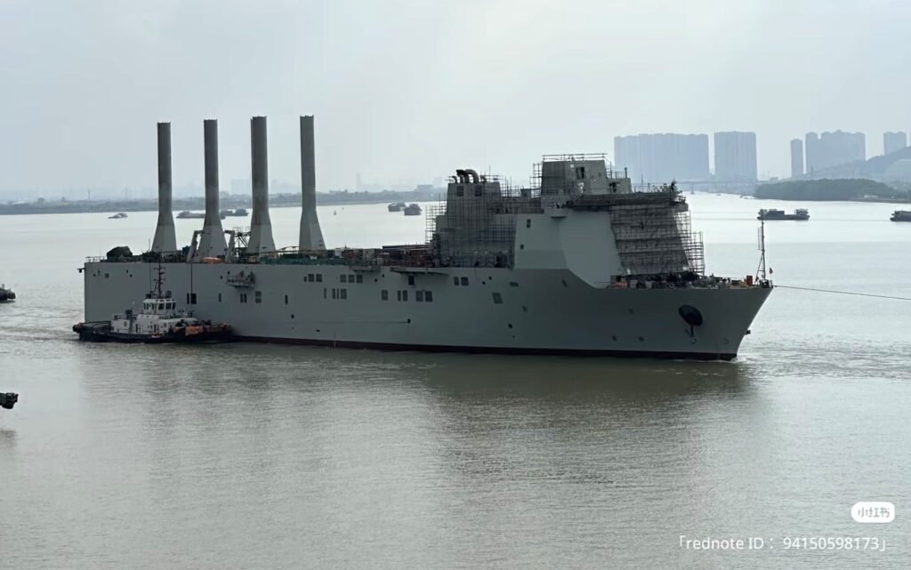 Second Possible Chinese UUV Mothership Appears in Guangzhou Second Possible Chinese UUV Mothership Appears In Guangzhou