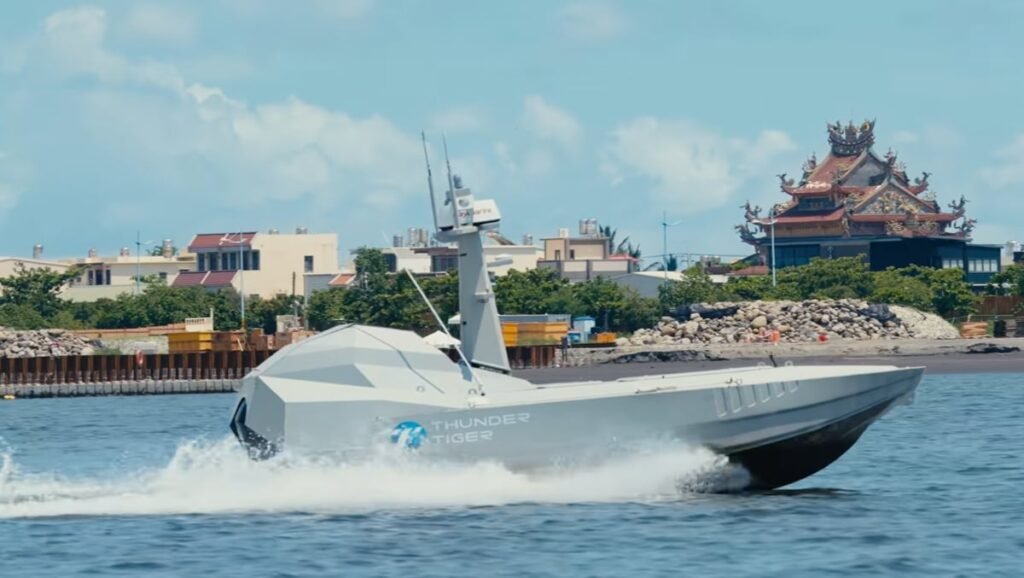 Shield AI software lets Taiwan drone boats shadow intruder Shield AI software lets Taiwan drone boats shadow intruder