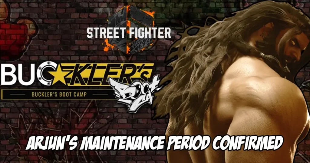 Street Fighter 6 maintenance period indicates what time Arjun should become available