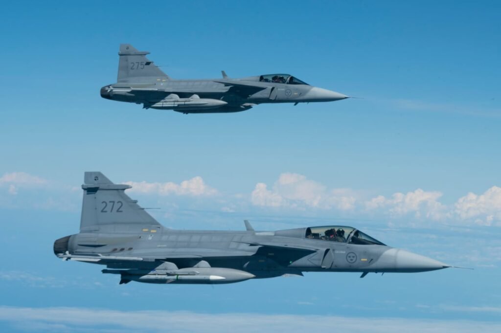 Swedish Gripens to protect Ukraine aid hub in Poland Swedish Gripens to protect Ukraine aid hub in Poland