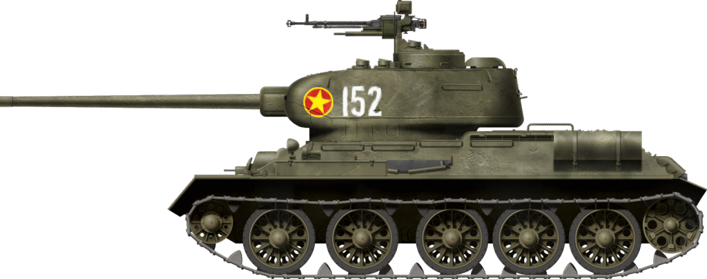 T-34-85 in Vietnamese Service (Kiểu 2 “Con Báo Châu Á”)