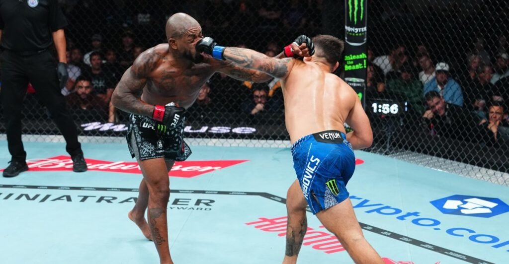 UFC 332 results: Esteban Ribovics drops King Green three times in wild firefight UFC 332 results: Esteban Ribovics drops King Green three times in wild firefight