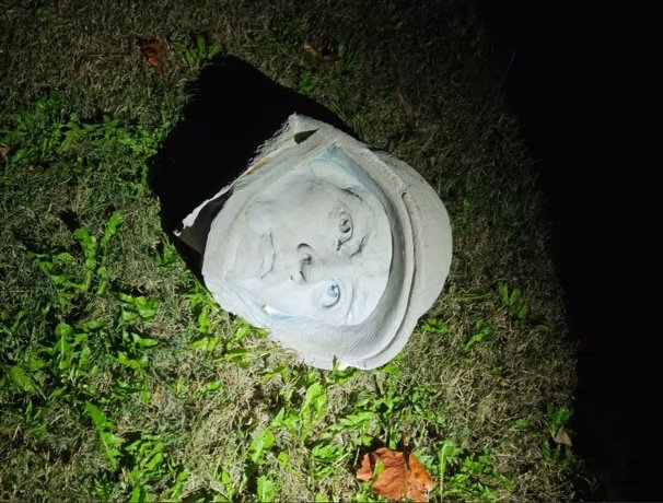 Virginia man arrested after Quantico Iwo Jima statue defaced with sledgehammer Virginia man arrested after Quantico Iwo Jima statue defaced with sledgehammer