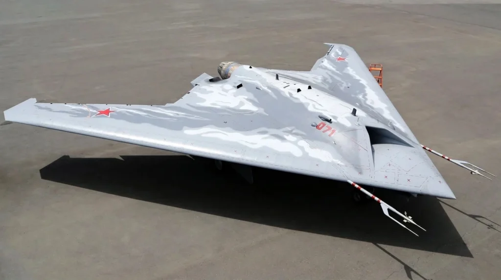 What Makes Russia’s Stealth Drone Unique? S-70 Okhotnik-B