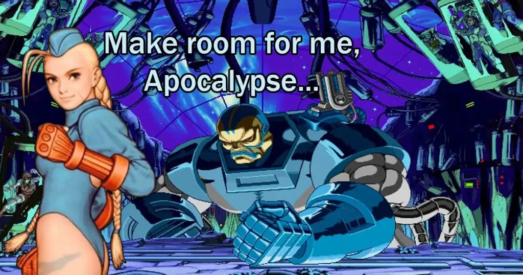 X-Men vs. Street Fighter designer discusses how Apocalypse's minimalistic yet gigantic design freed up capacity for Cammy
